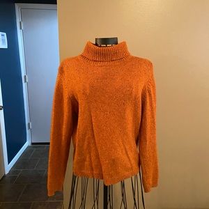 Orange Turtle Neck